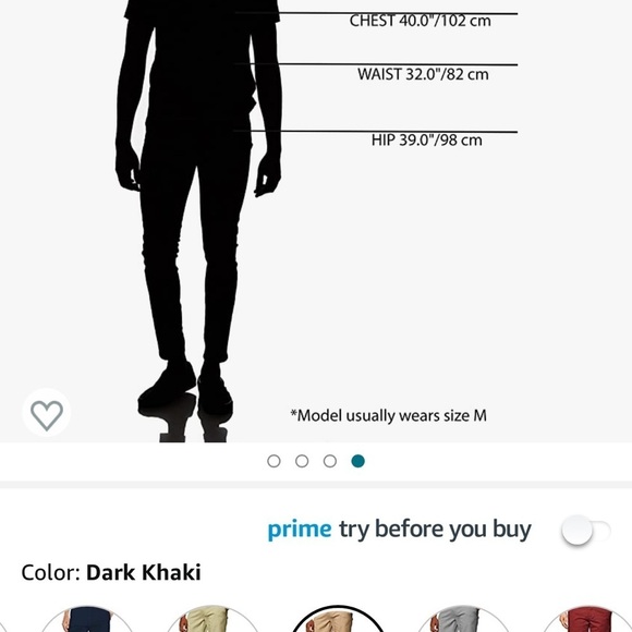 The Weekend stretch short size 33 tan - Picture 2 of 4